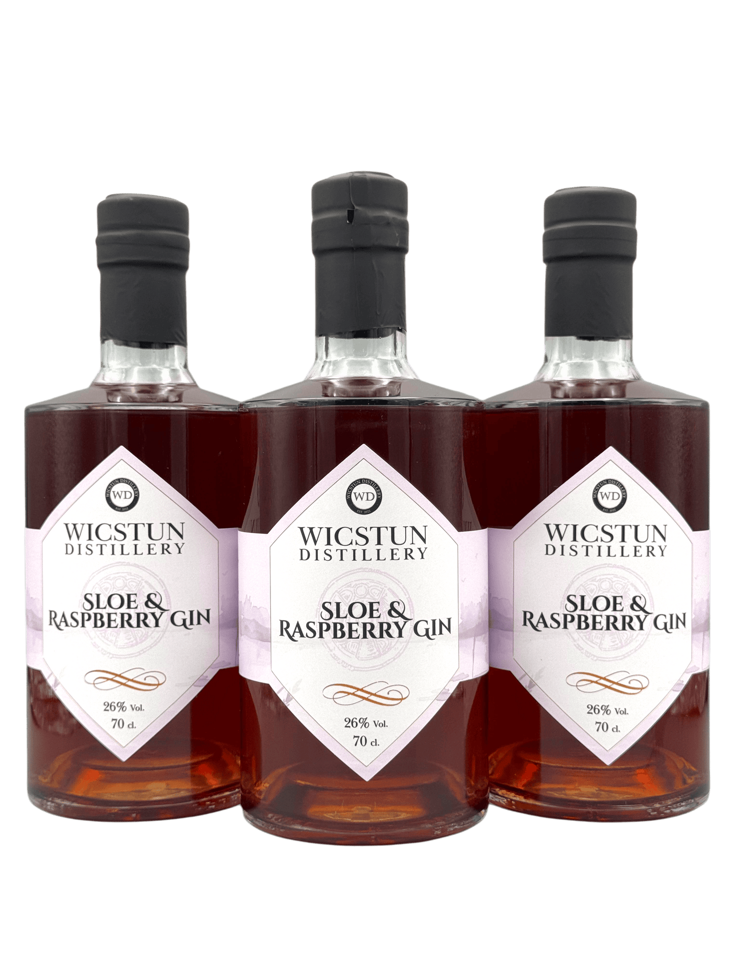 Sloe Gin with Raspberries 70cl at 22% vol