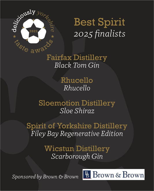 Wicstun Distillery are Finalists in the Deliciously Yorkshire Food & Drink Awards