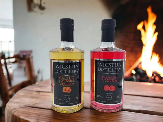 Introducing: Salted Caramel Vodka & Raspberry Vodka - Wicstun Distillery