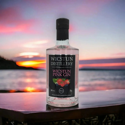 Yorkshire Dry Pink Gin - Wicstun Distillery