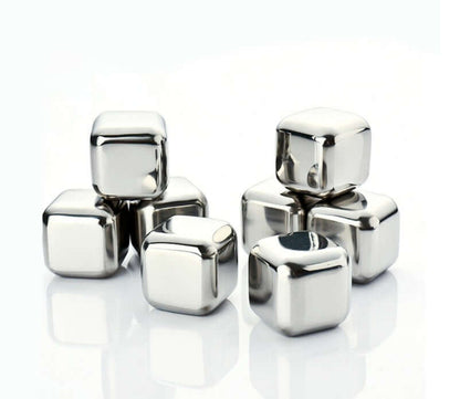 Stainless Steel Ice Cube Set (Chilling Stones)