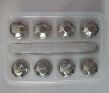 Stainless Steel Ice Cube Set (Chilling Stones)