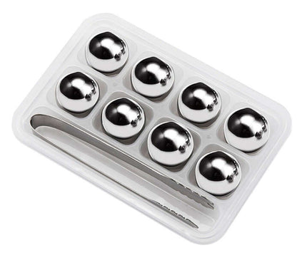 Stainless Steel Ice Cube Set (Chilling Stones)