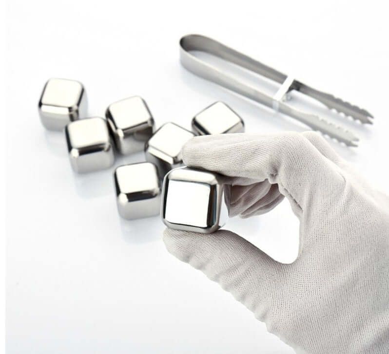 Stainless Steel Ice Cube Set (Chilling Stones)