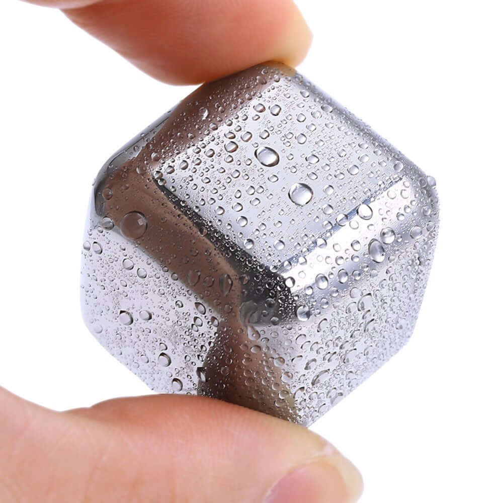 Stainless Steel Ice Cube Set (Chilling Stones)