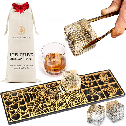 Designer Ice Tray for Gin, Rum & Cocktails