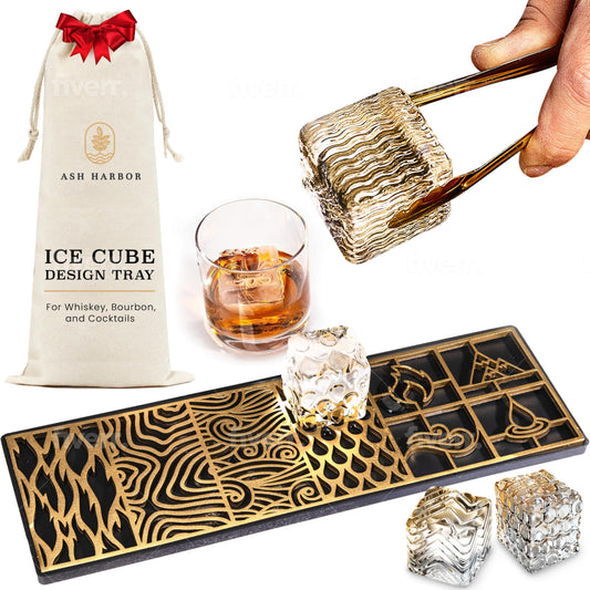 Designer Ice Tray for Gin, Rum & Cocktails