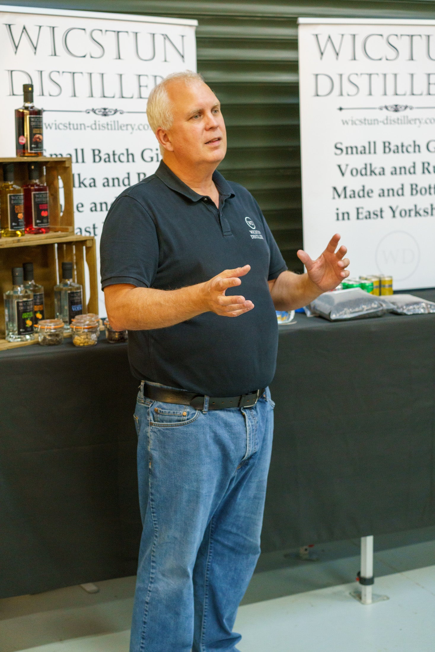 Jago Packer talking about Wicstun Distillery