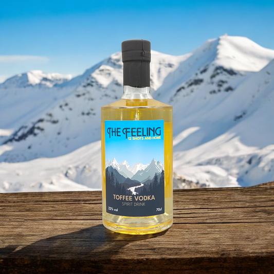 The Feeling -"12 Shots and Home" Toffee Vodka