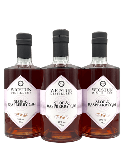 Sloe Gin with Raspberries 70cl at 22% vol