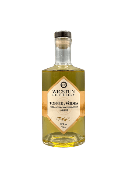 Toffee Vodka Liqueur with salted caramel 70cl at 22% vol