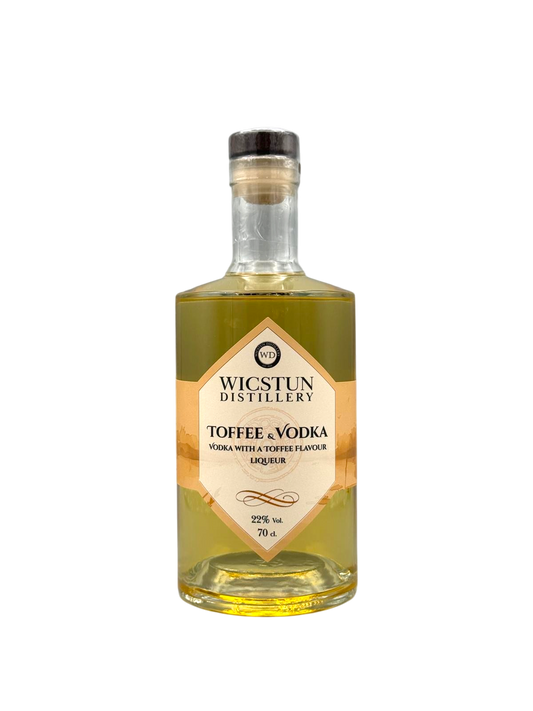 Toffee Vodka Liqueur with salted caramel 70cl at 22% vol