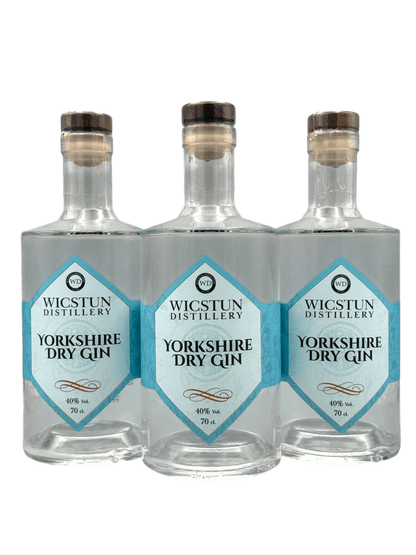 Yorkshire Dry Gin at 40% vol (London Dry Gin Style)