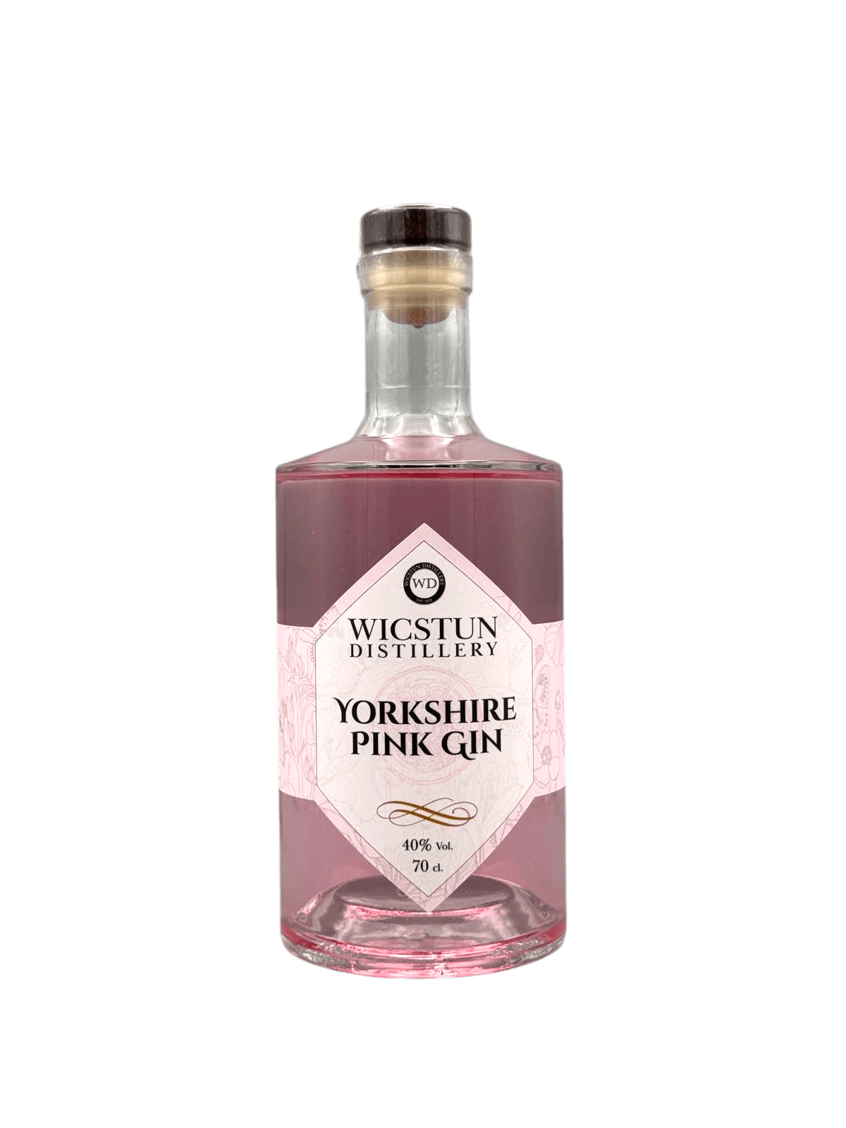 Pink Gin (Dry) 70cl at 40% vol - Strawberries, Raspberries & Blueberries