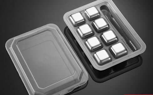 Stainless Steel Ice Cube Set (Chilling Stones)