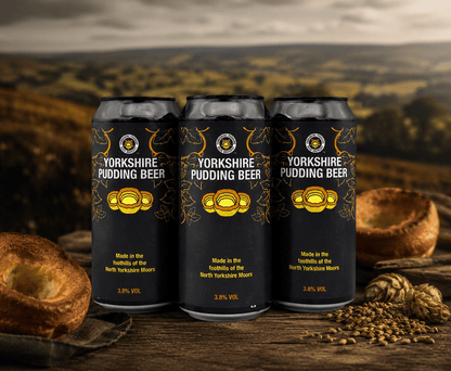 Yorkshire Pudding Beer 440ml Cans (Pack of 6)