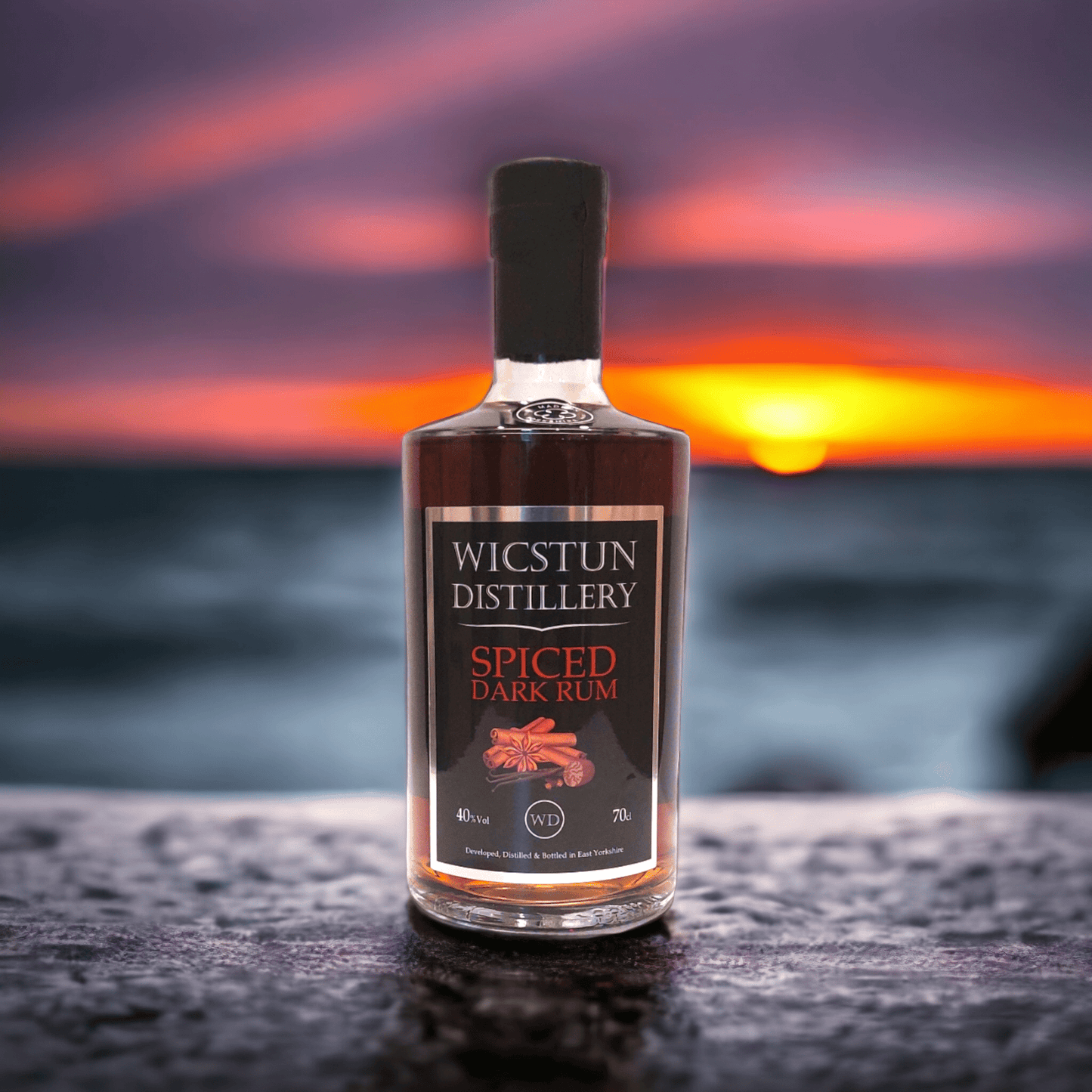 Caribbean Dark Spiced Rum - Wicstun Distillery