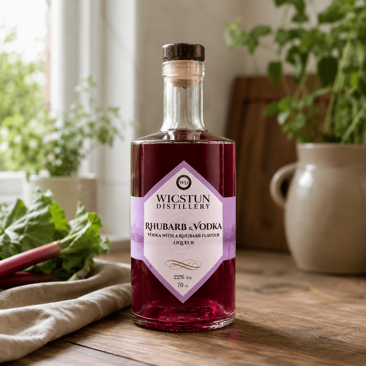 Rhubarb Vodka Liqueur